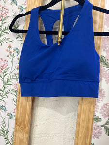 Blue Sports Bra