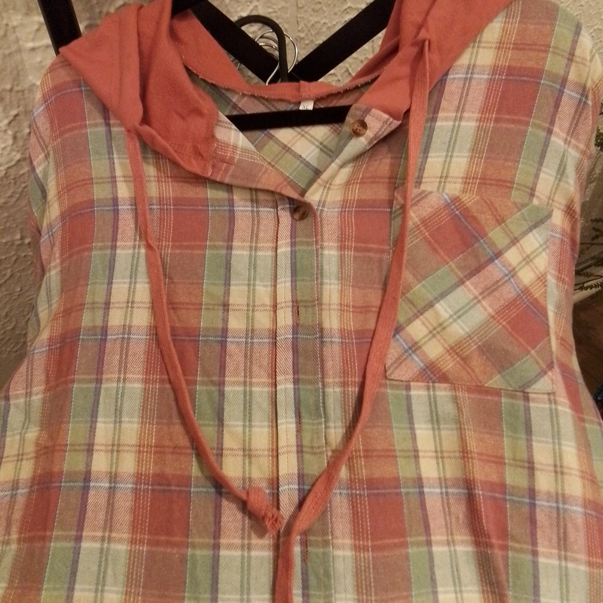 Pink plaid tee shirts