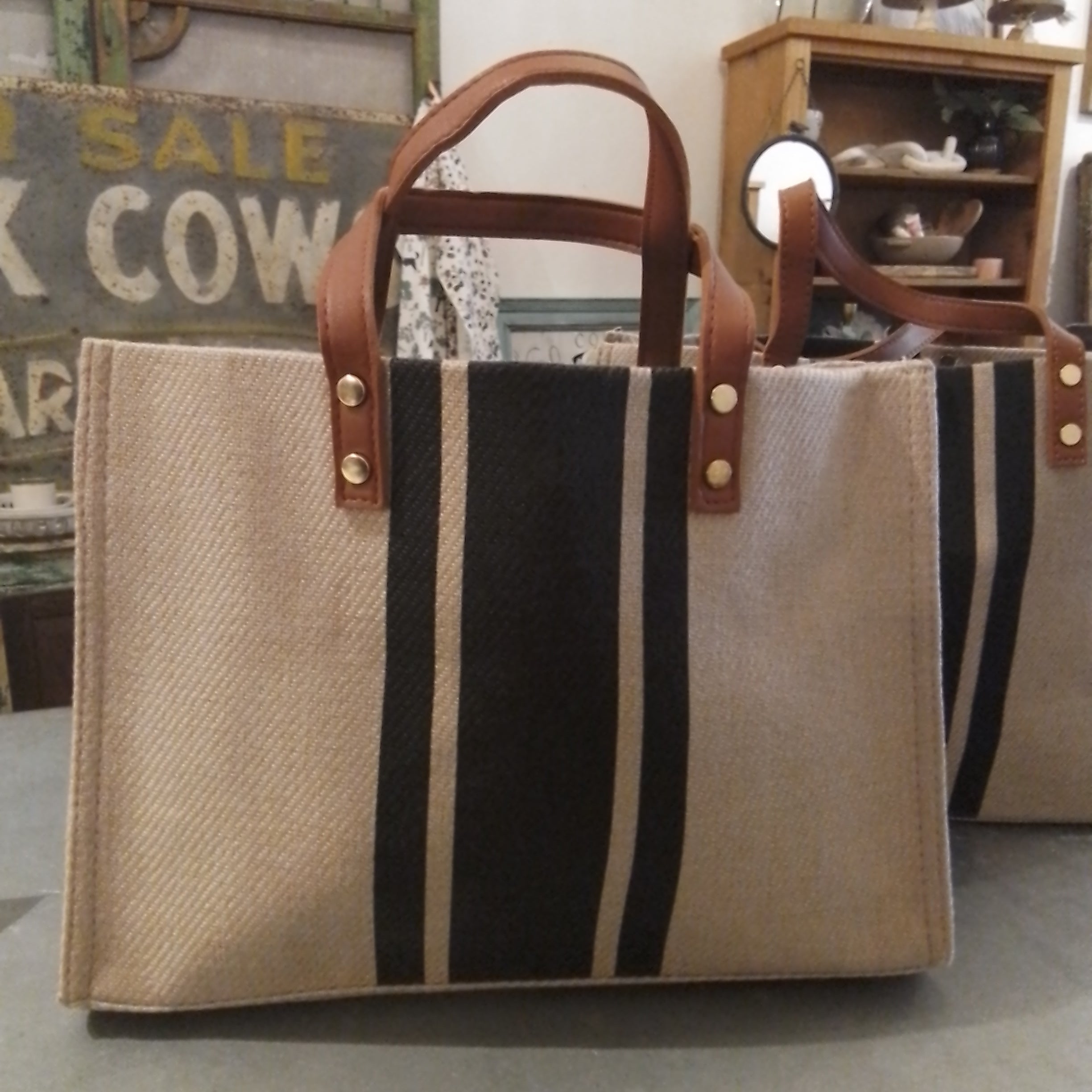 Striped Totes