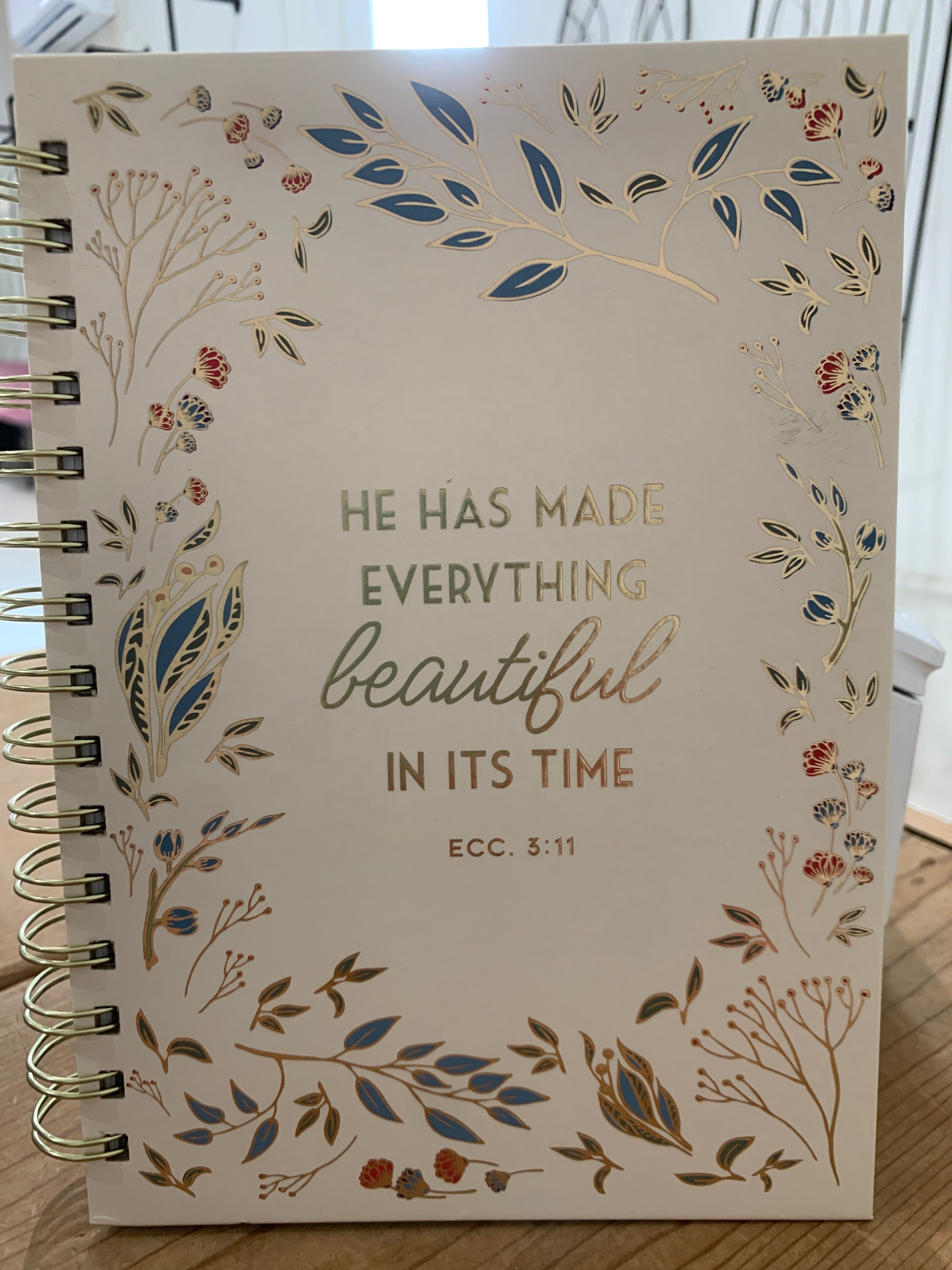 Ecc. 3:11 Notebook