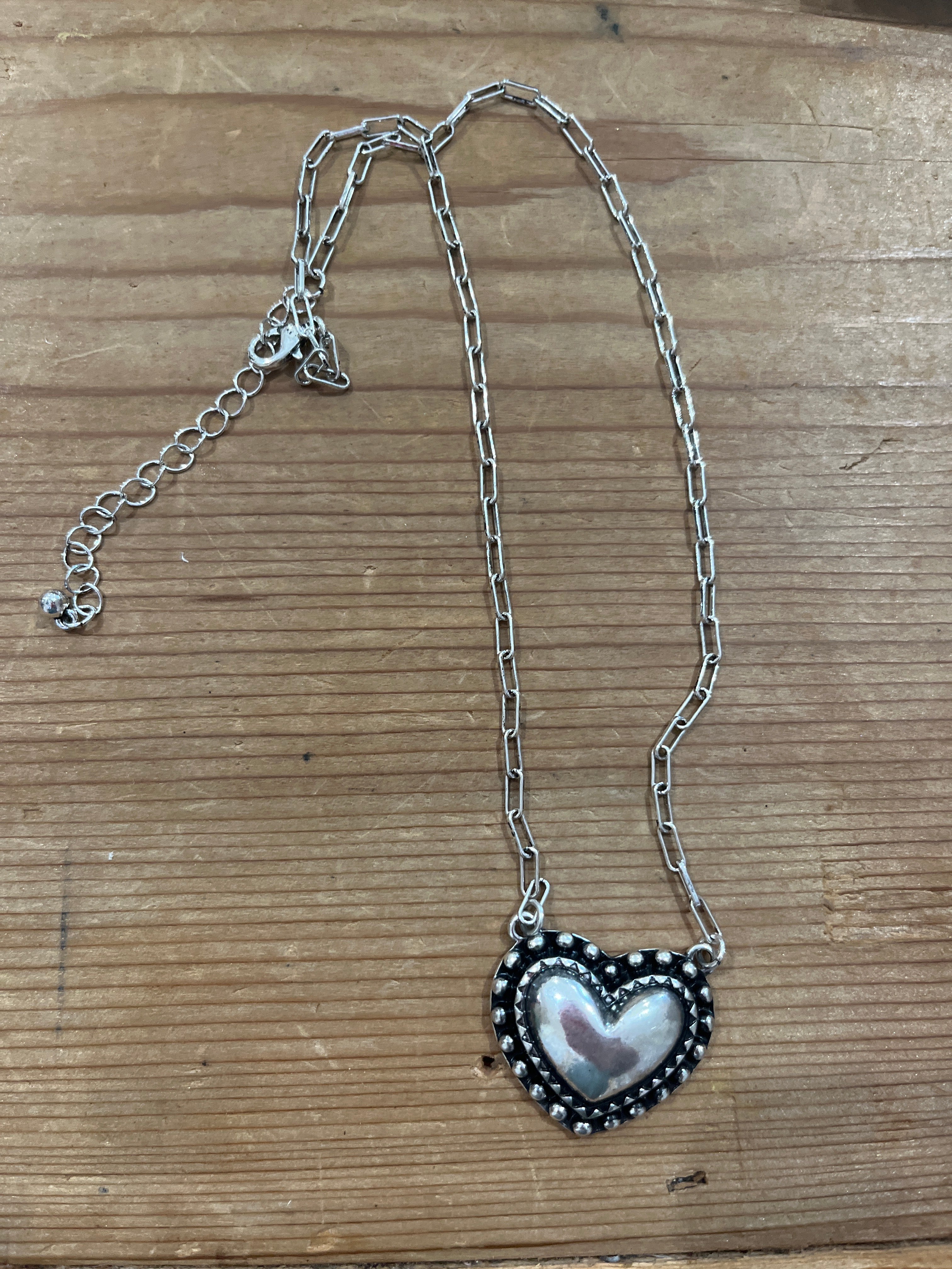 Silver Heart Necklace