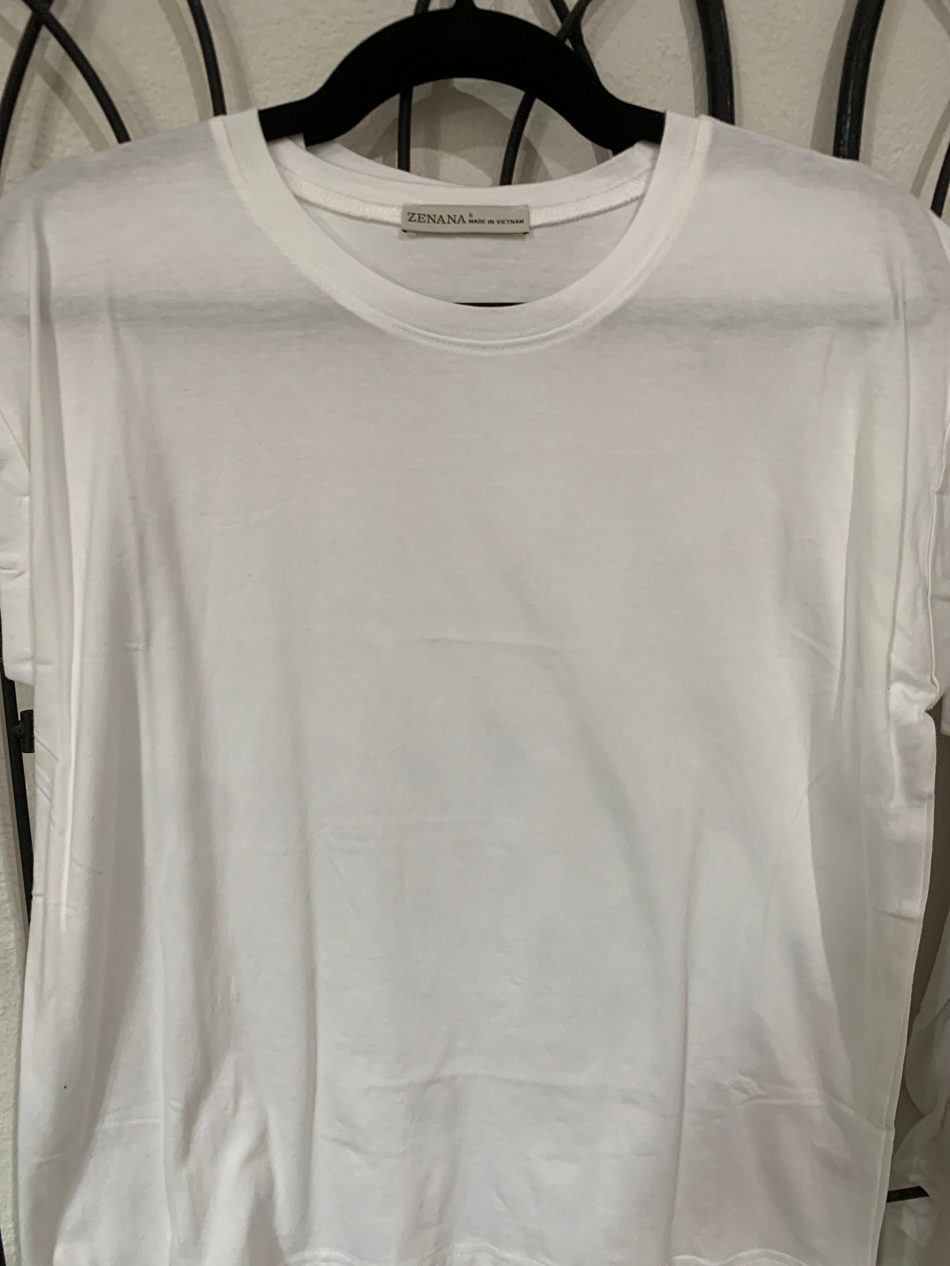 Round Neck Short Sleeve S M L