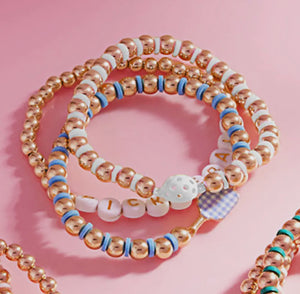 Pickleball Beaded Bracelet