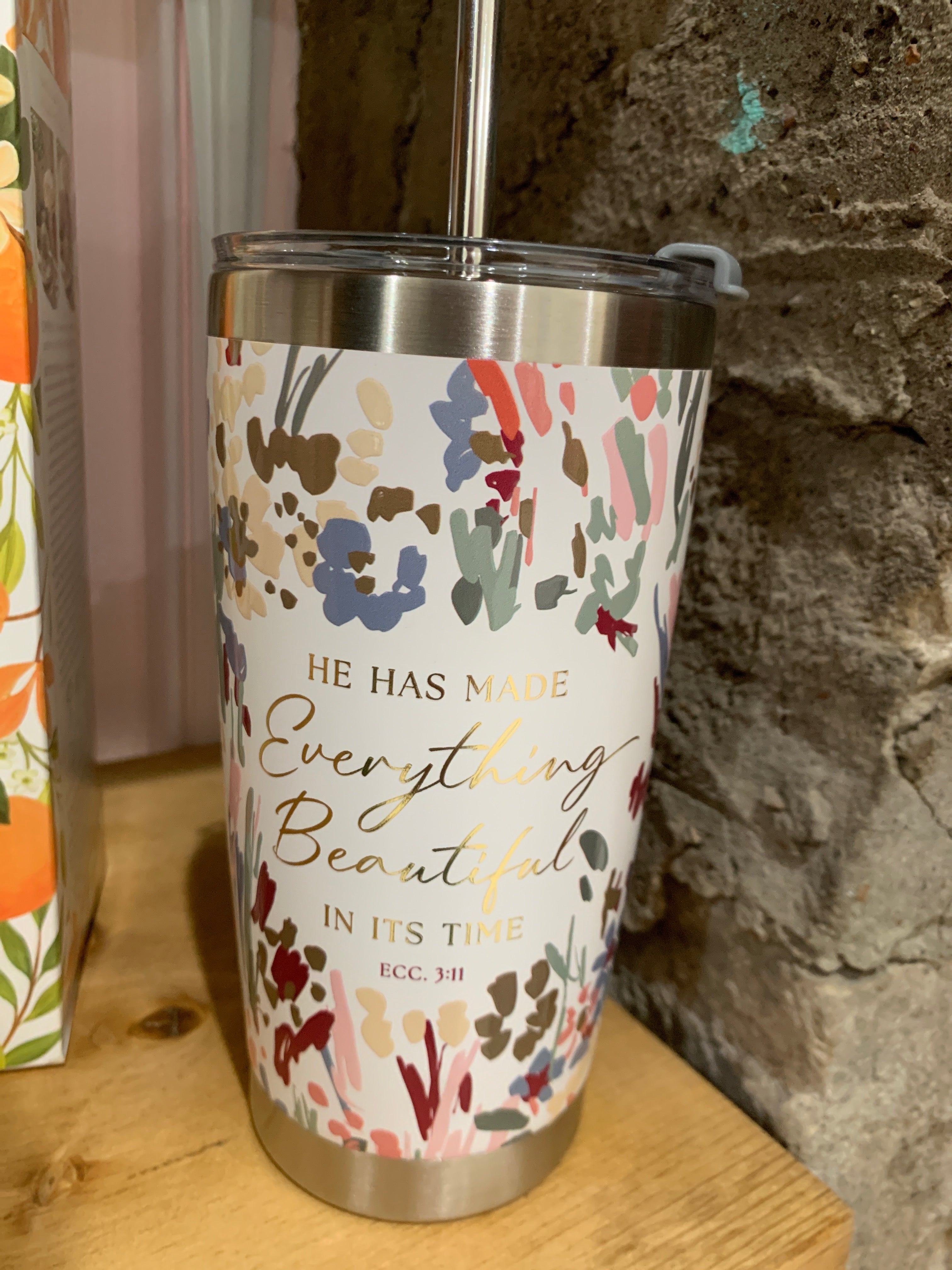 Christian Tumbler w/ Straw