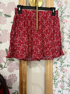 Red Country Paisley Pattern