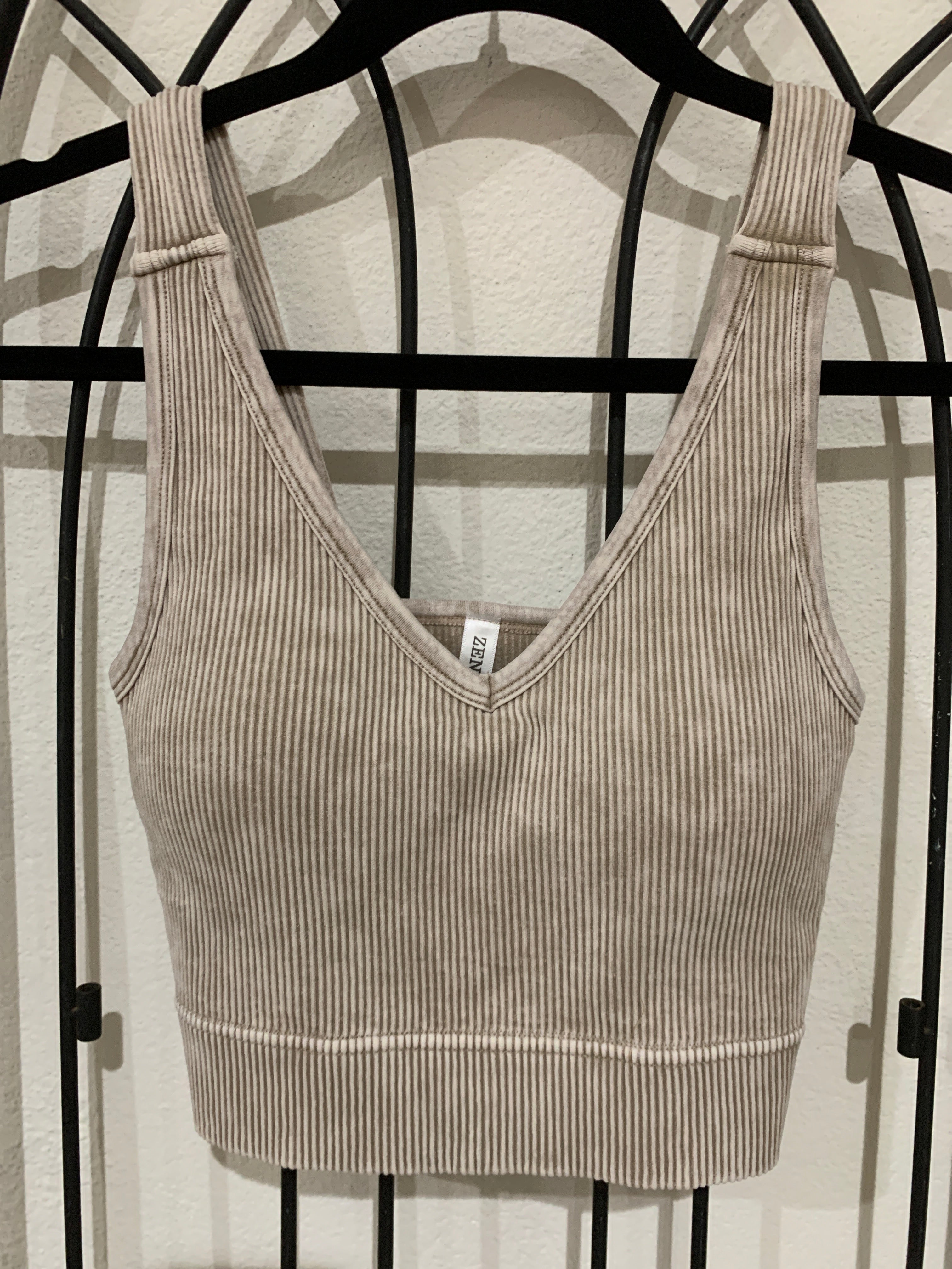 Ribbed Bralette SM LXL