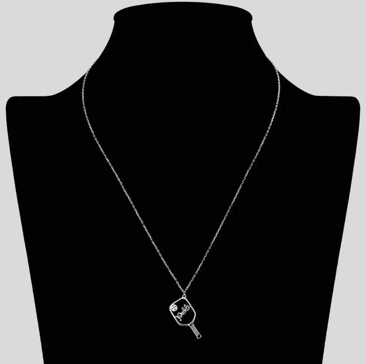 Pickleball Monogram Necklace