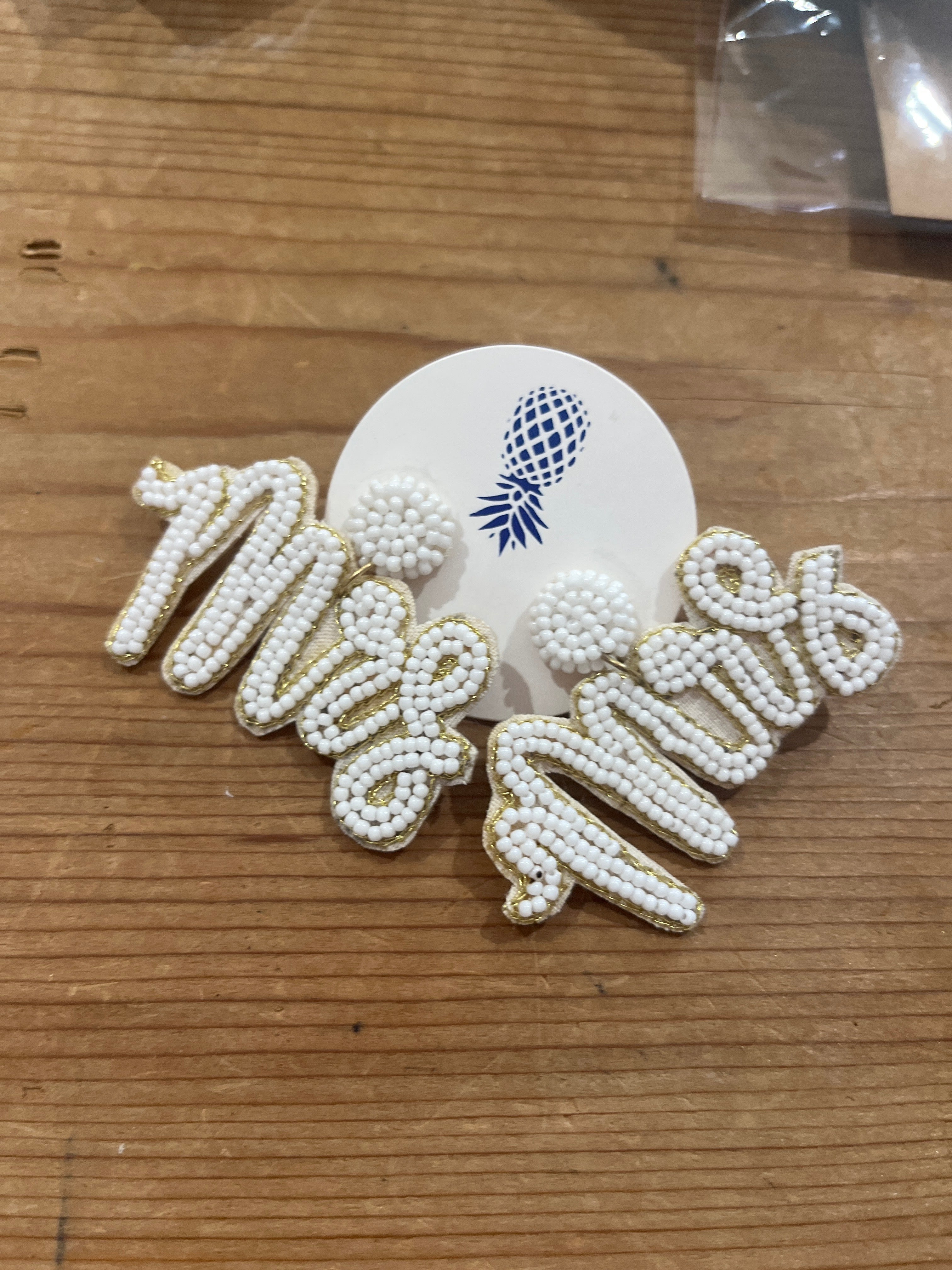 Mrs Earrings