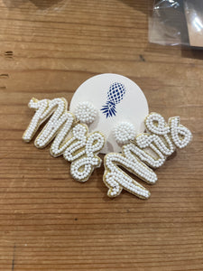 Mrs Earrings