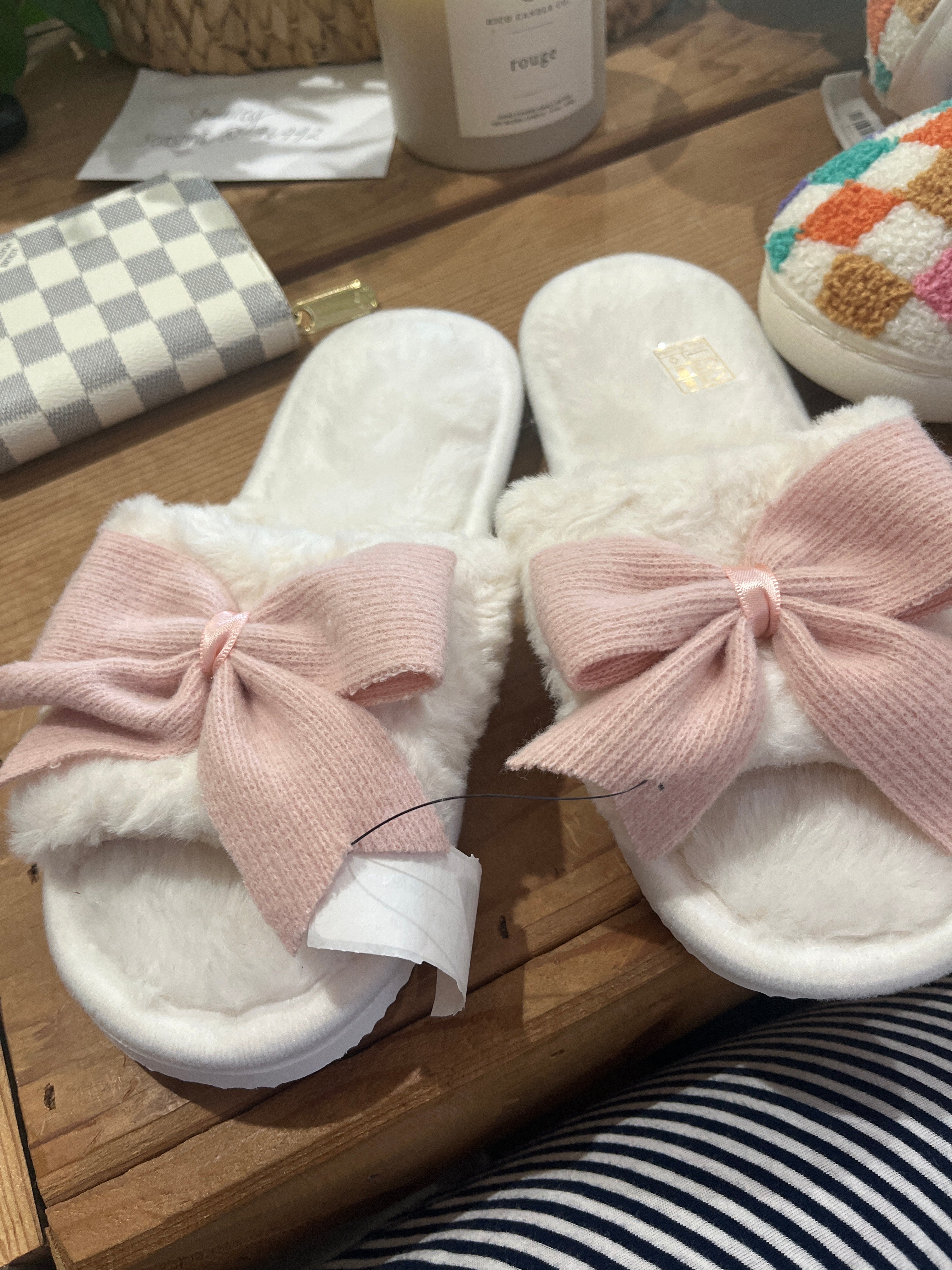Bow Slippers