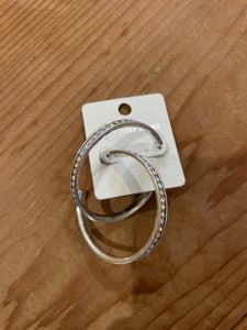 Silver Bling Earrings