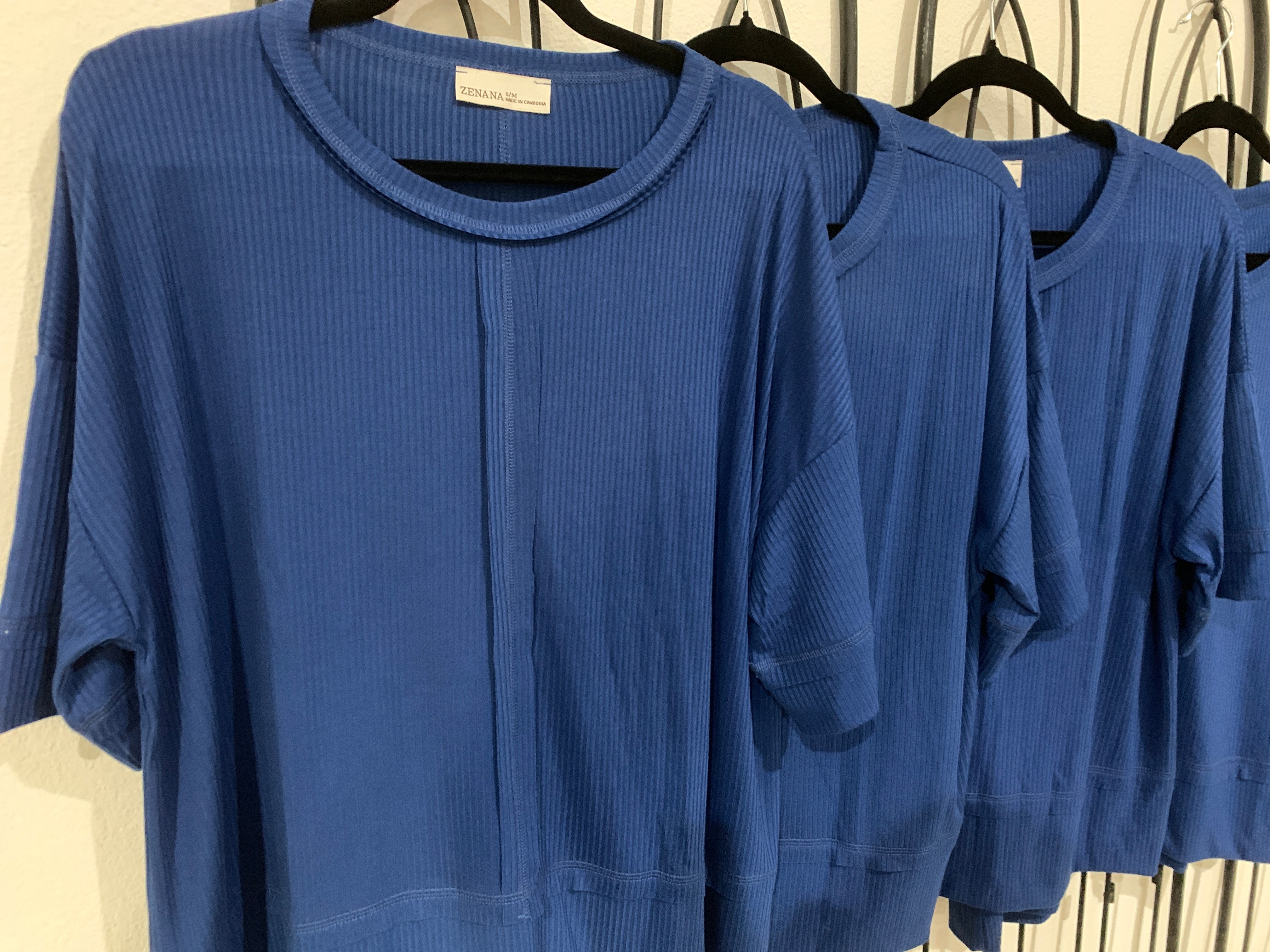 Ribbed Round Neck SM LXL