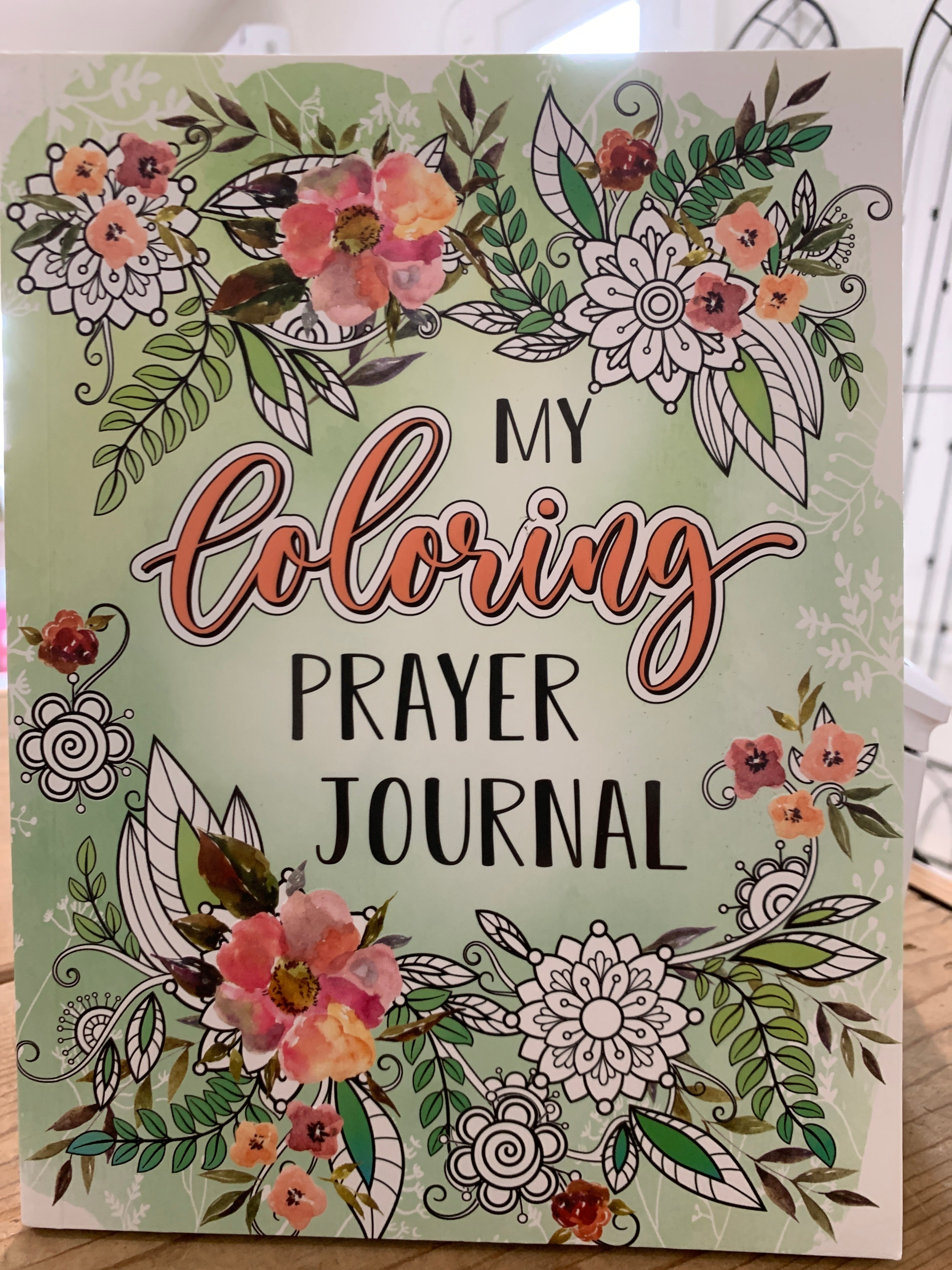 Coloring Prayer Journal