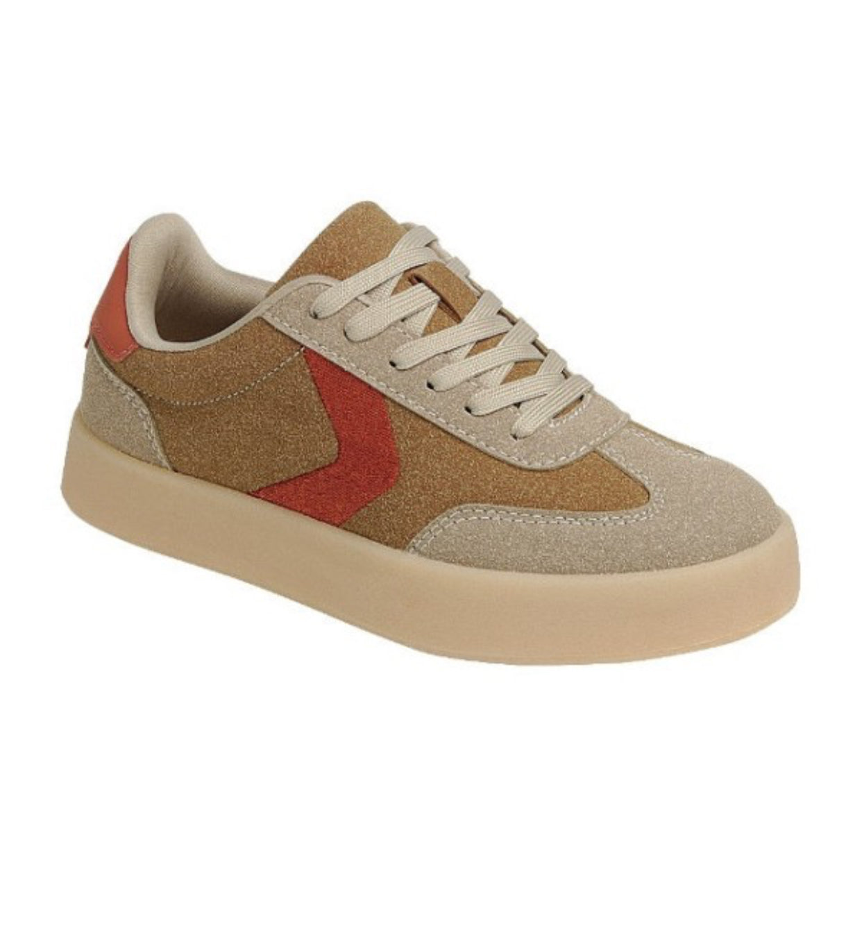 Camel & Orange Sneaker