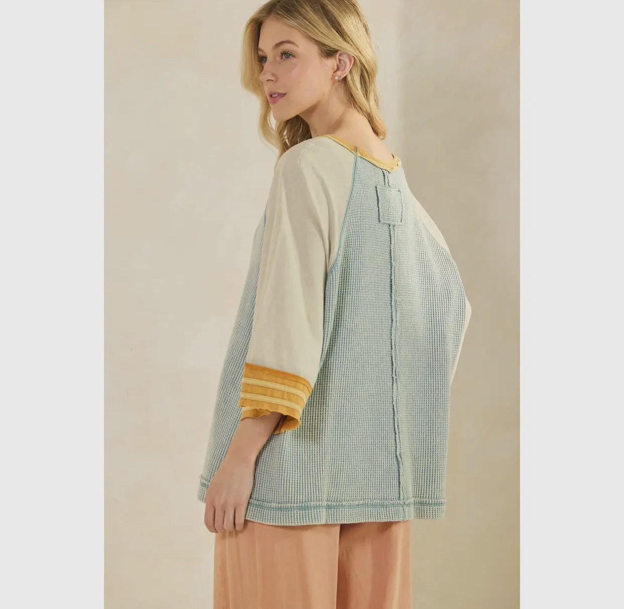 Boho Waffle Knit- S M L