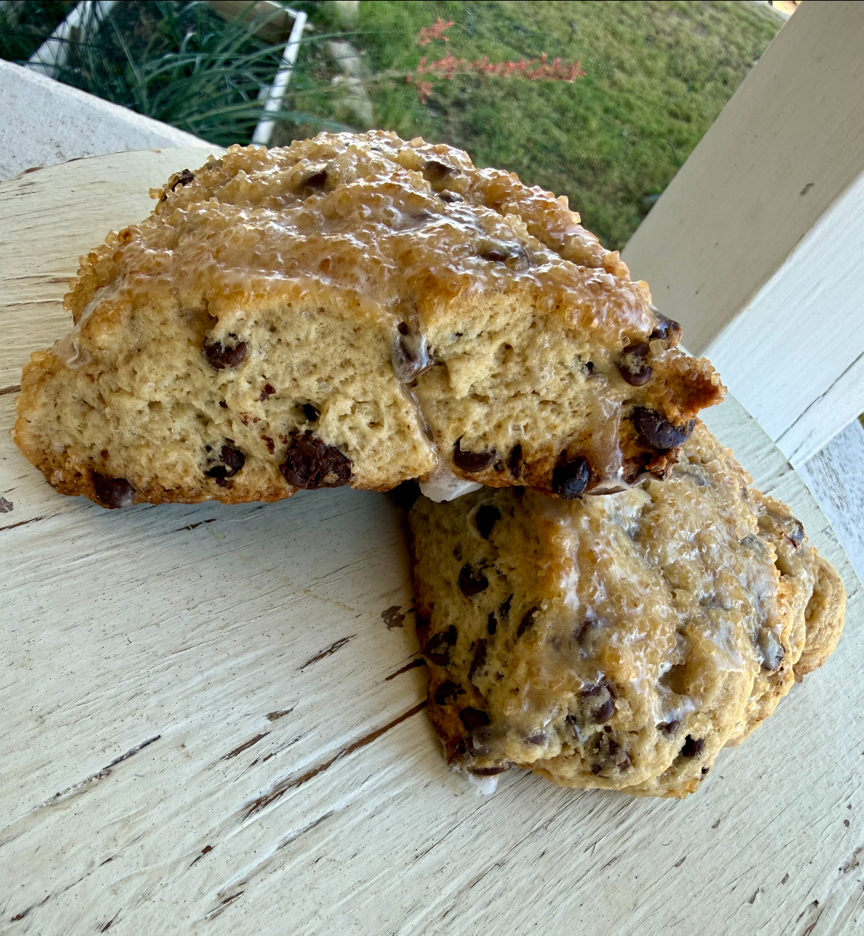 Rooted in Grace- Chocolate Chip Scones