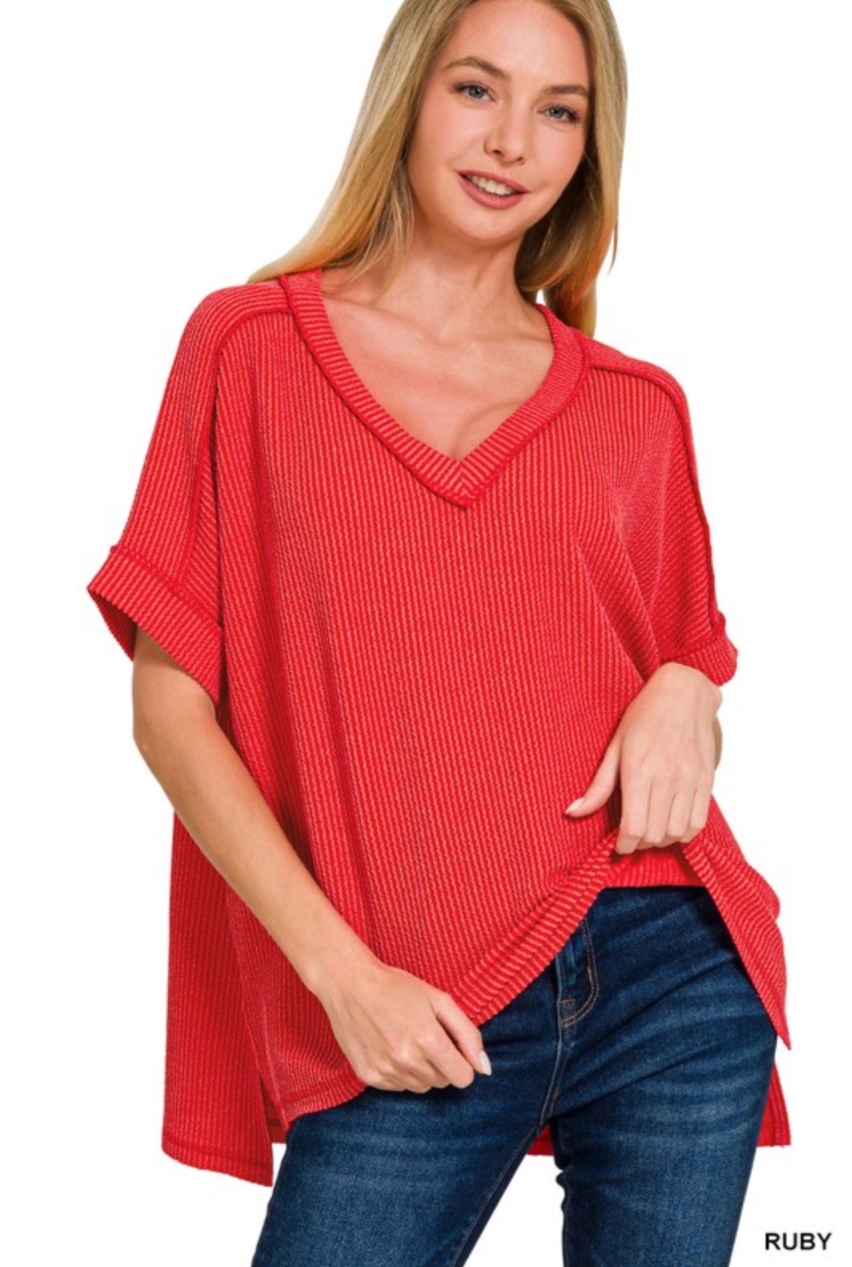 Ribbed Shirt Sleeve- S/M L/XL