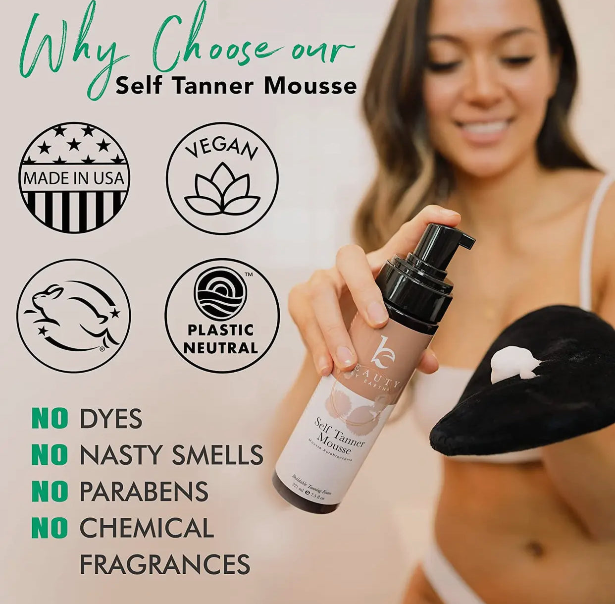 Beauty by Earth Self Tanning Mouse
