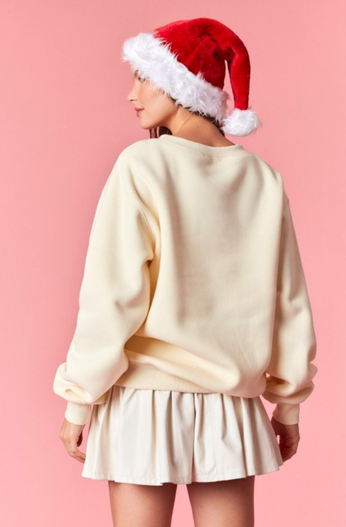 Holly Jolly Butter Yellow Sweatshirt