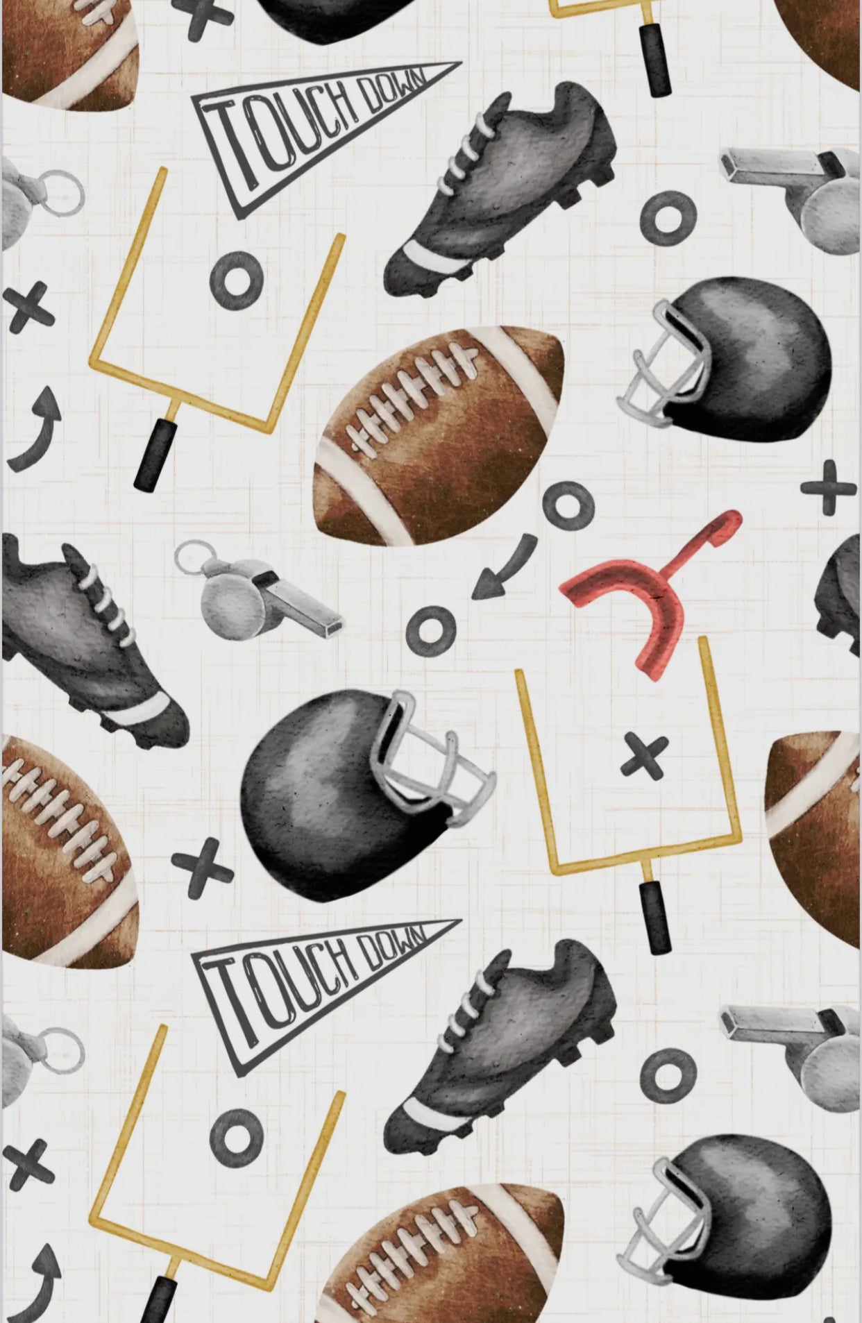 Crae Hand Towel- Football