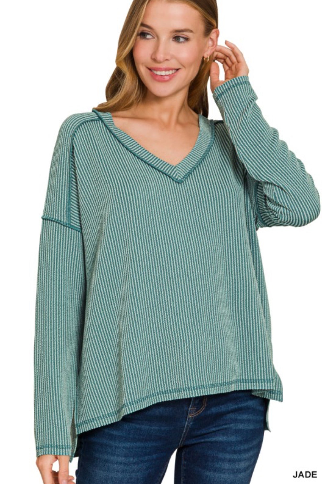 Ribbed Long Sleeve- S/M L/LXL