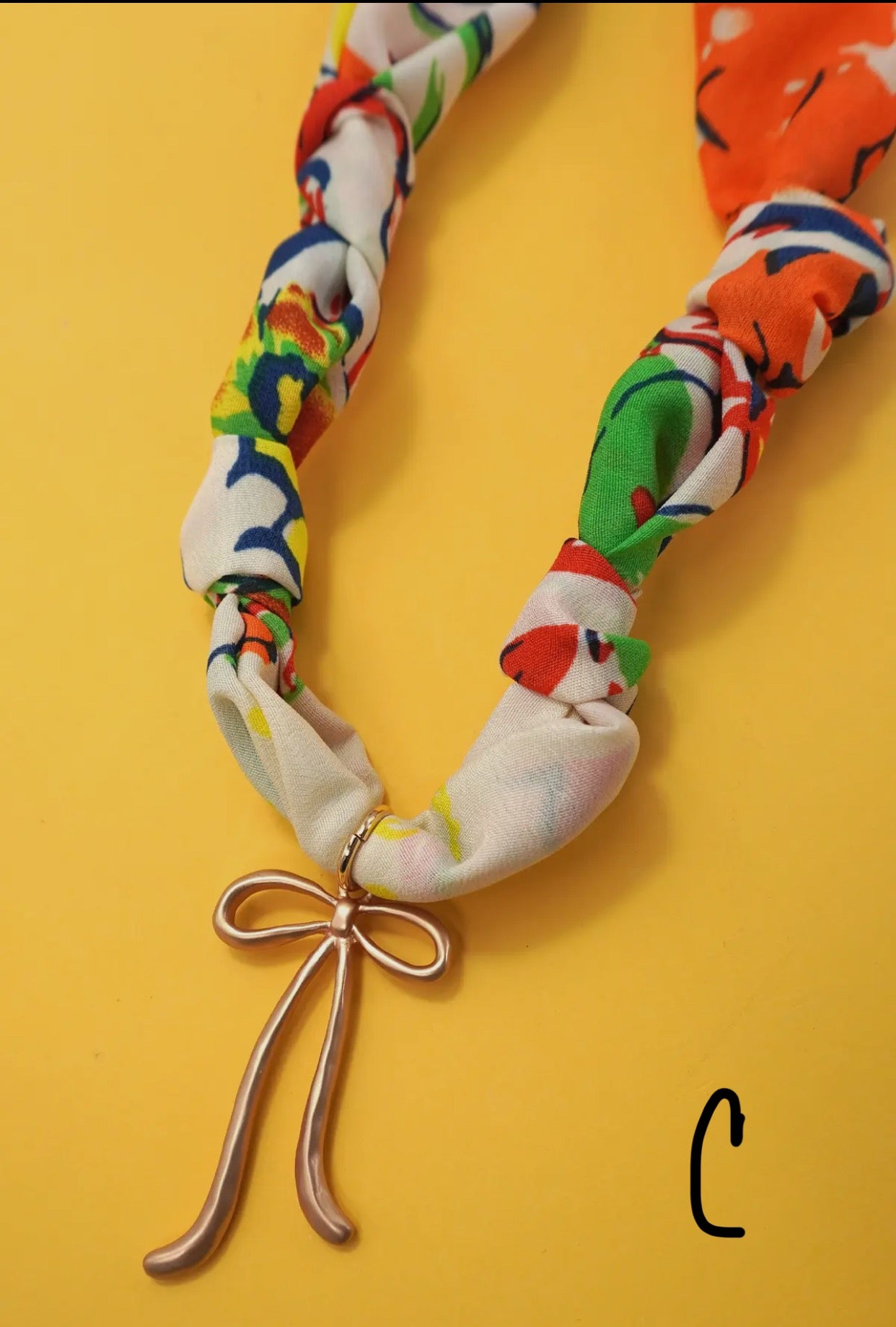Scarf Necklace