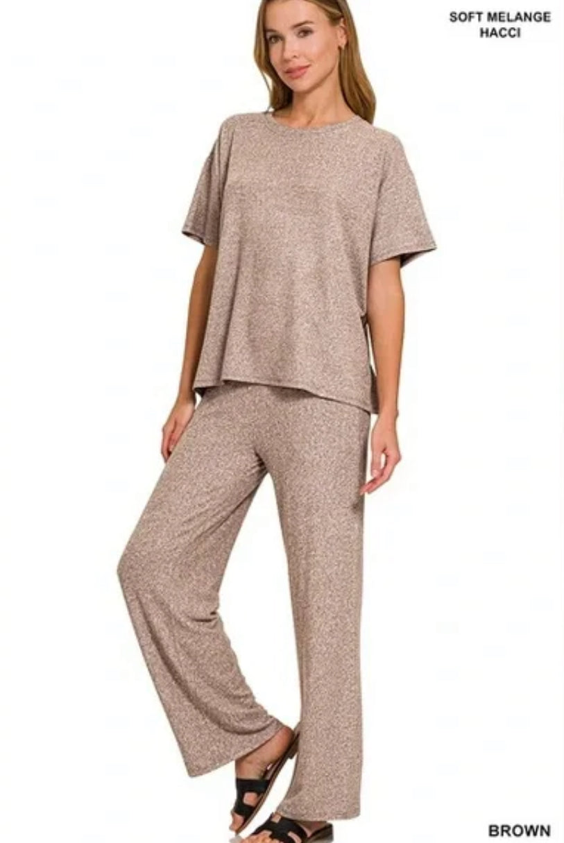Super Soft Set- Brown S M L XL