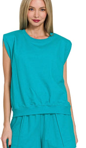 Sleeveless/Short Set- S M L XL