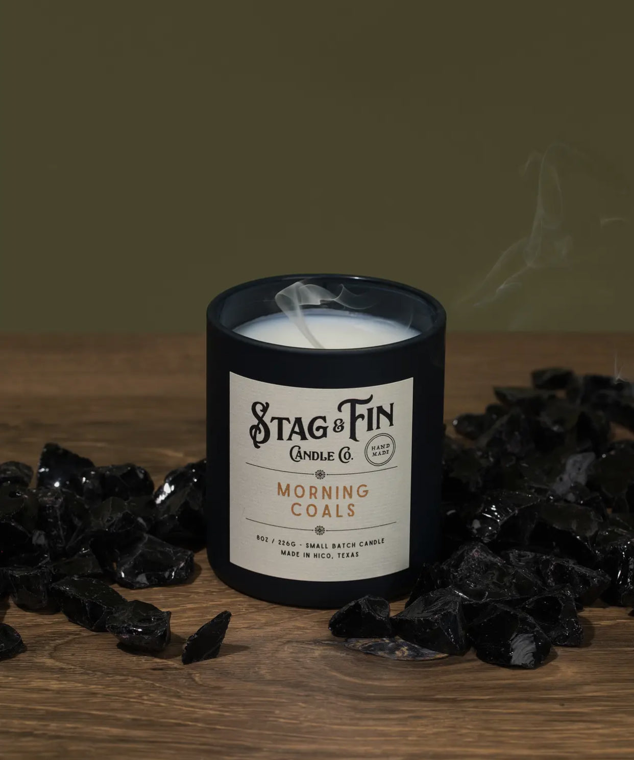 Stag & Fin Candle