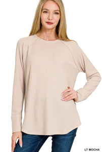 Waffle Knit Lg Sleeve- S M L XL