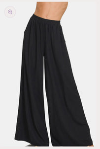 Black Linen Pant S M L XL