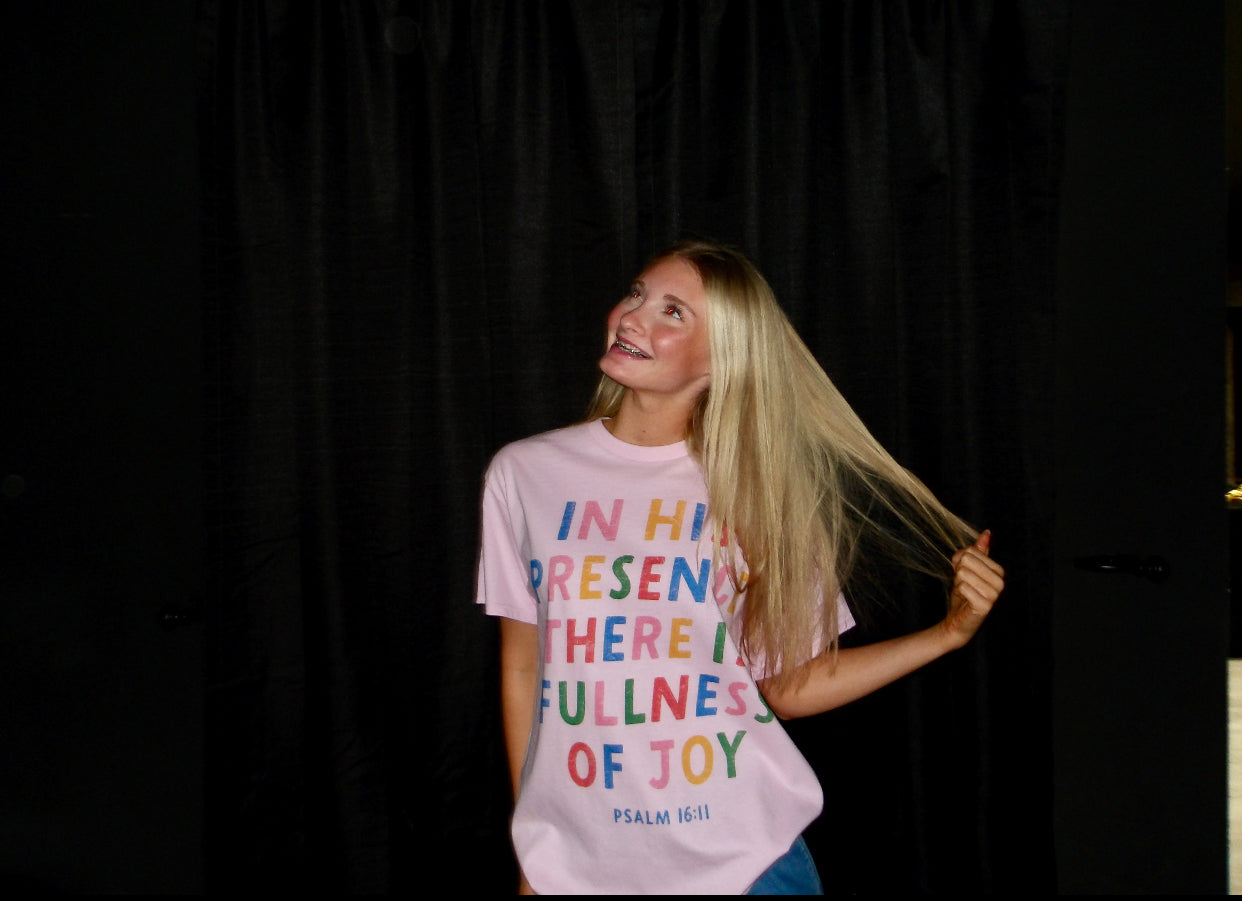Fullness of Joy Tee-S/M L/XL