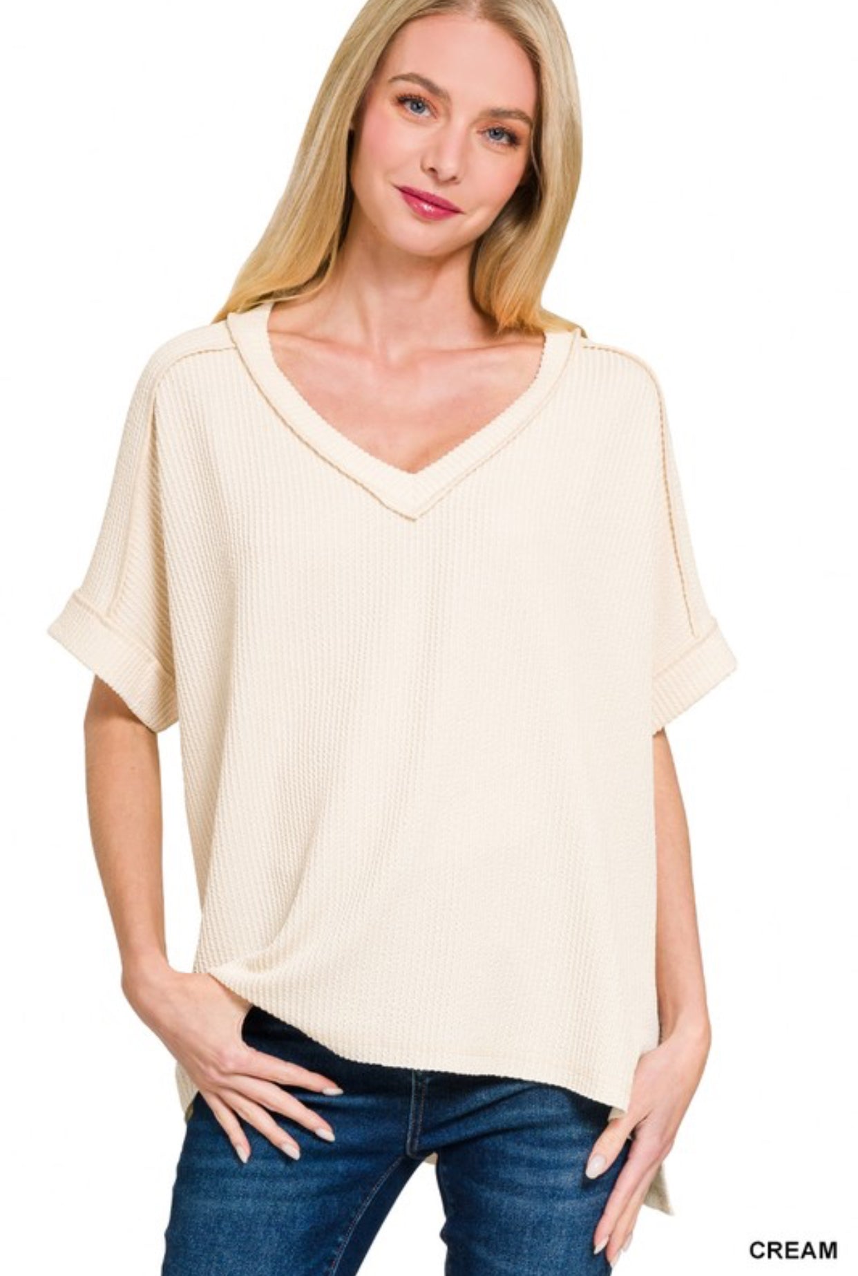 Ribbed Shirt Sleeve- S/M L/XL
