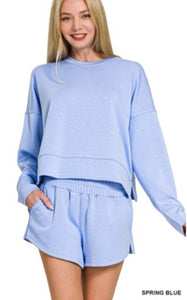 Scuba Sweat-Short Set- S M L
