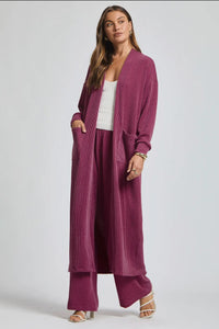 Plum Duster Set- S M L