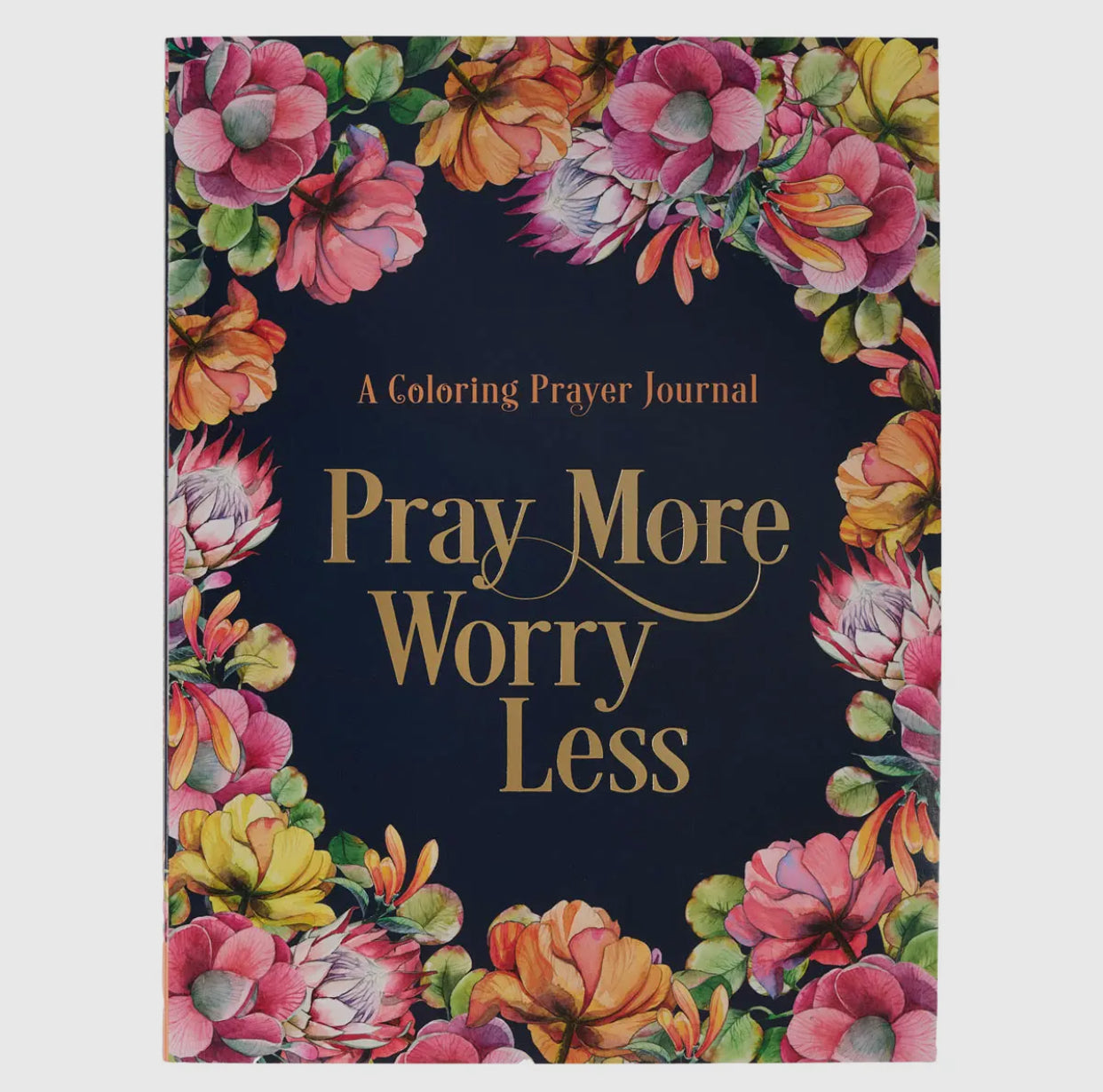Worry Less Coloring Book