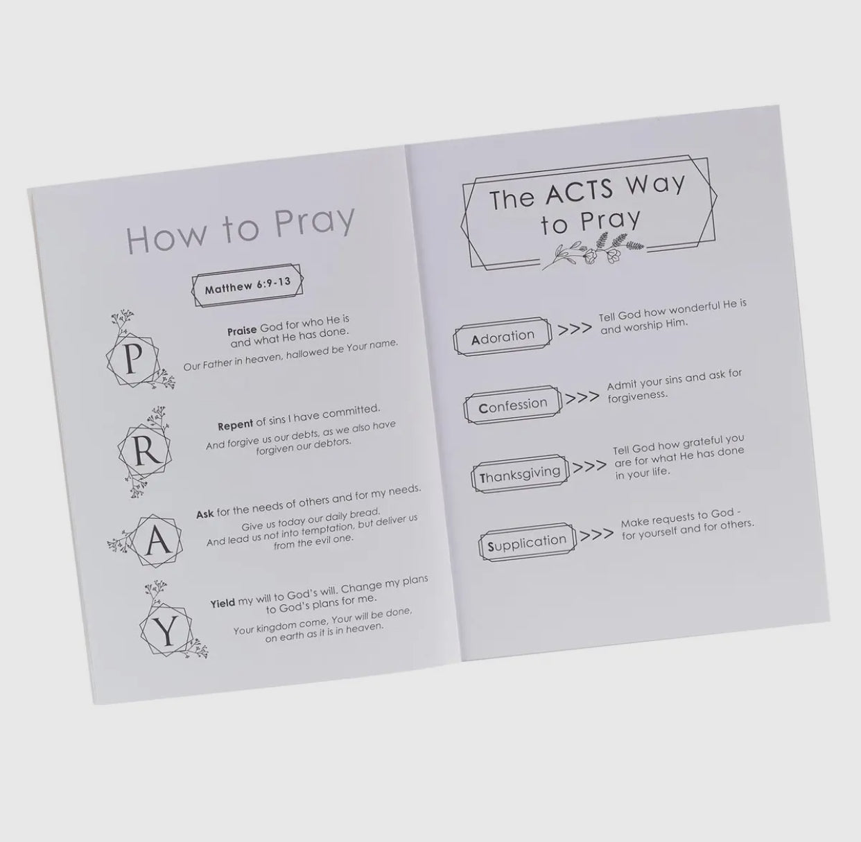 Prompted Prayer Journal