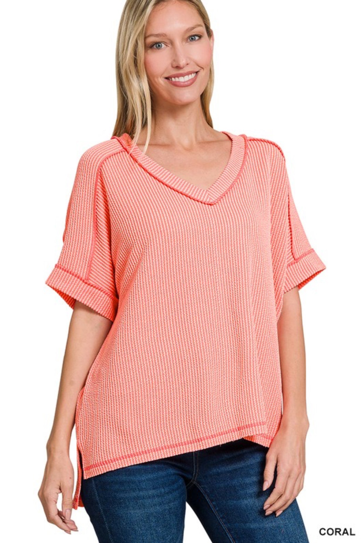 Ribbed Shirt Sleeve- S/M L/XL