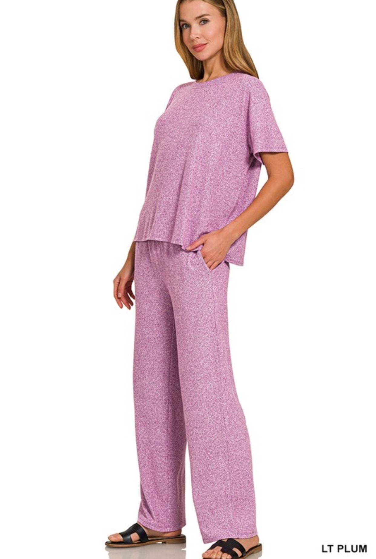 Super Soft Set-Purple S M L XL