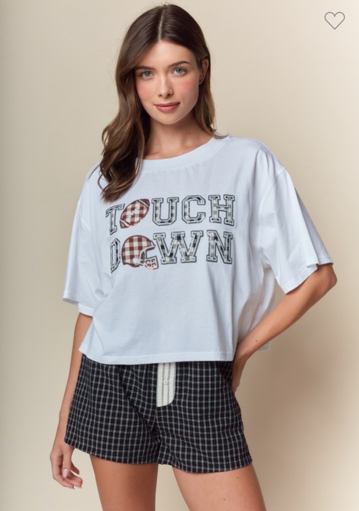 Touchdown Tee- S M L