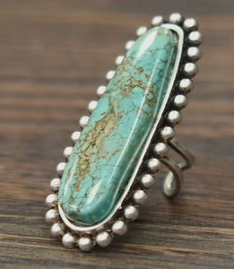 Turquoise Ring- Oblong