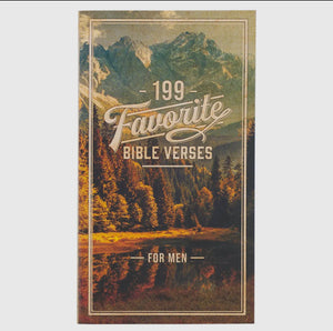 199 Favorite Bible Verses for Men