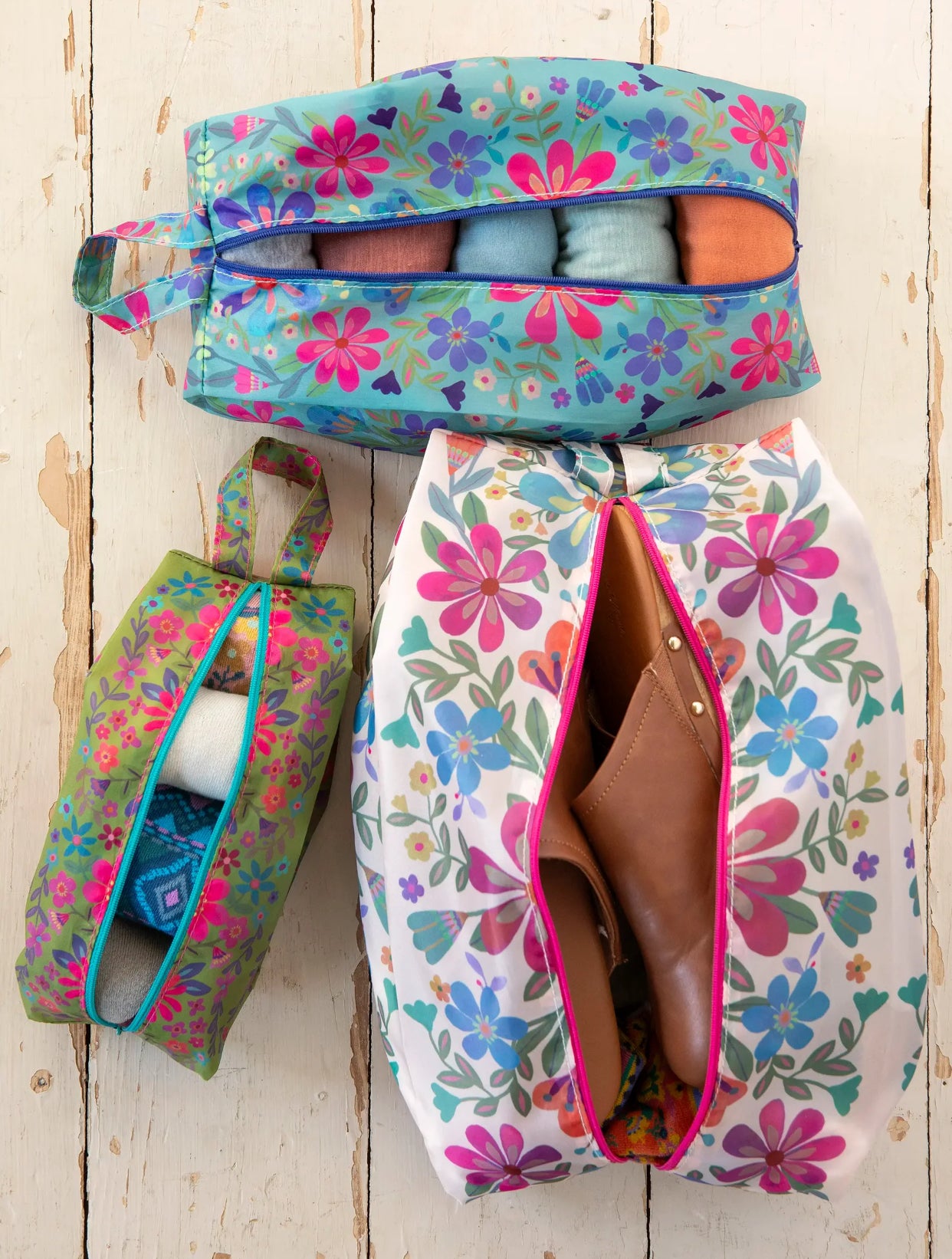 Packing Cubes(3)- Folk Flower