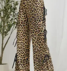 Leopard Bow Pant S M L XL