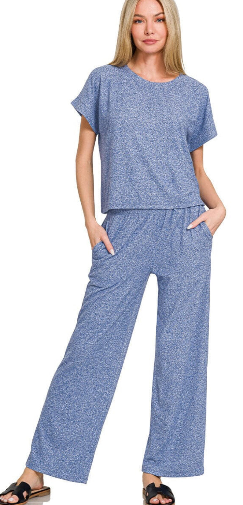 Super Soft Set- Blue S M L XL