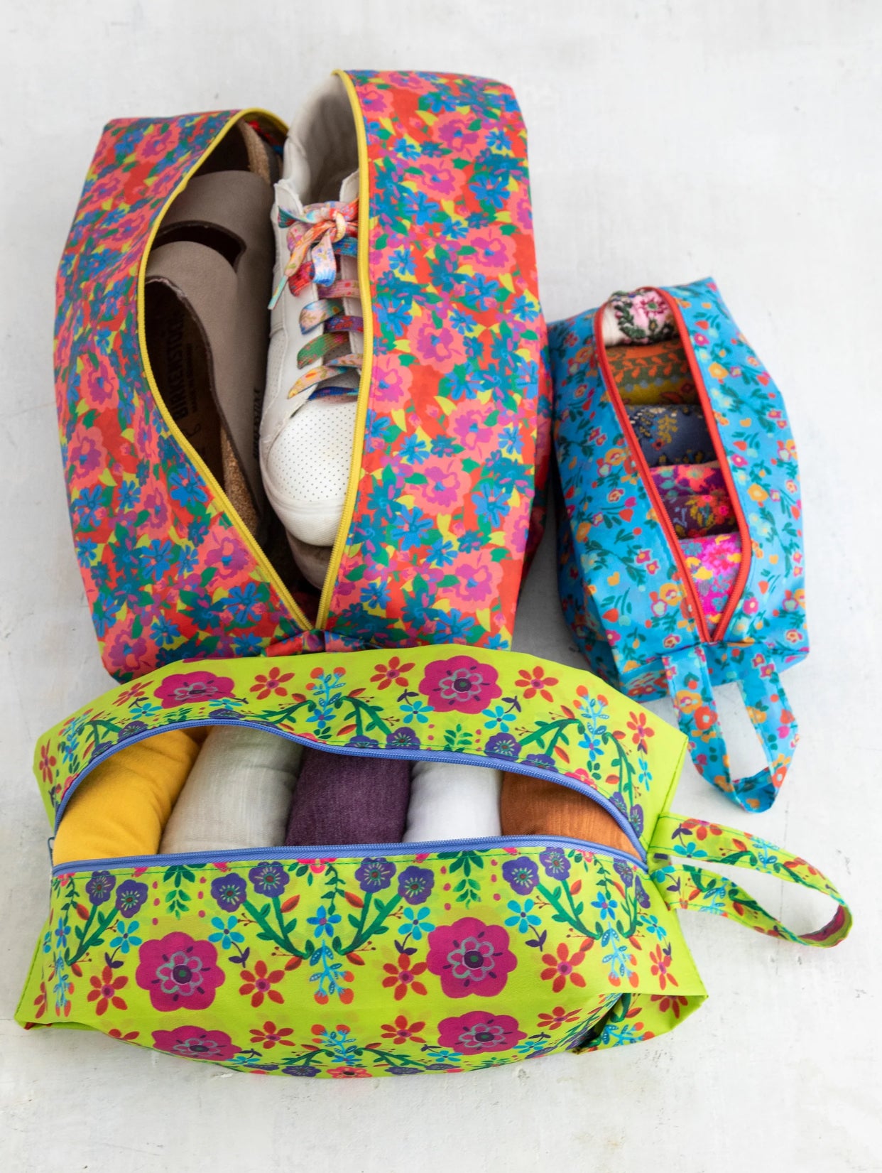 Packing Cubes (3)-Bright Floral