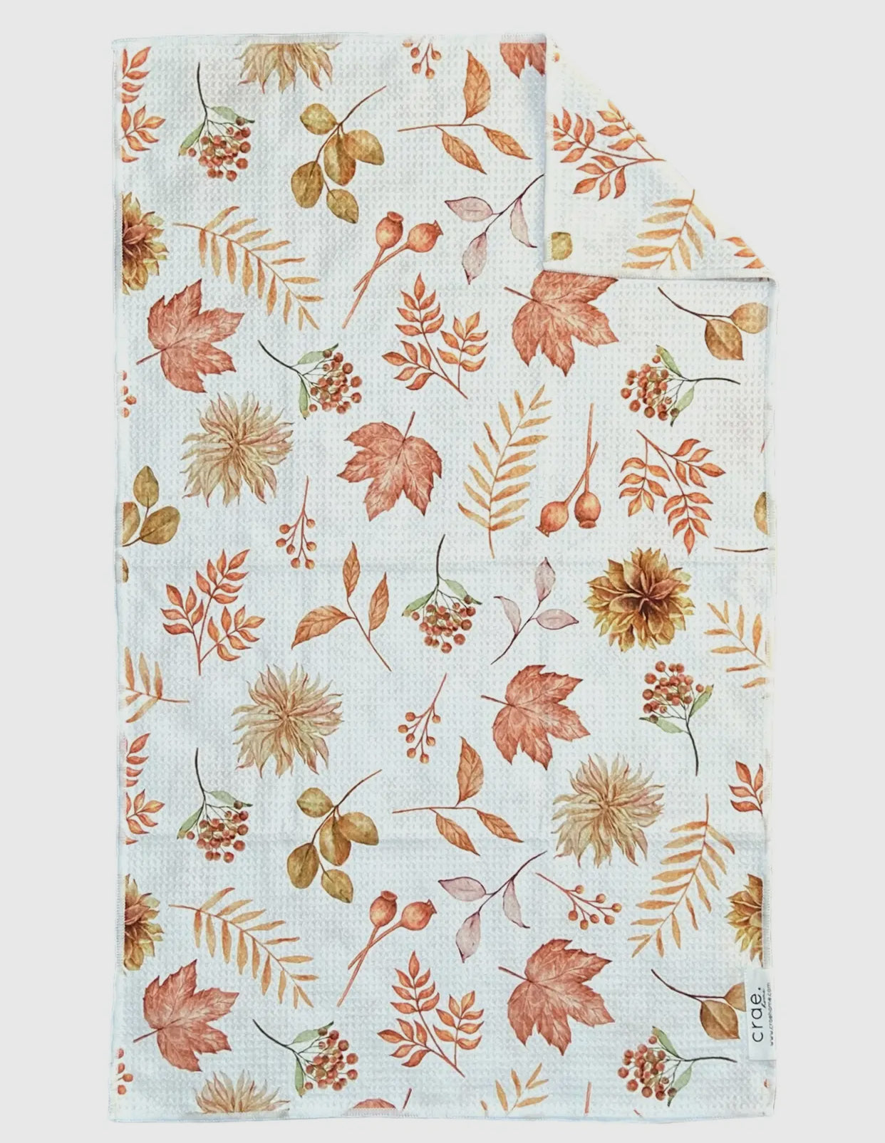 Crae Hand Towel- Leaf & Berry