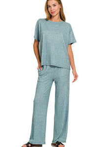Super Soft Set- Teal S M L XL