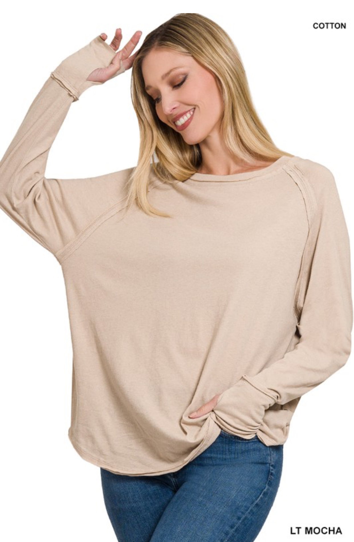 Ragland Long Sleeve- S M L XL