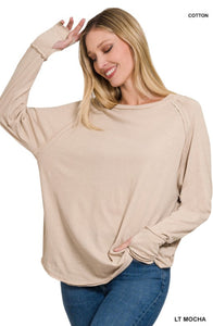 Ragland Long Sleeve- S M L XL